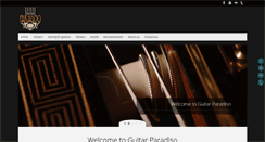 Desktop Screenshot of guitarparadiso.com